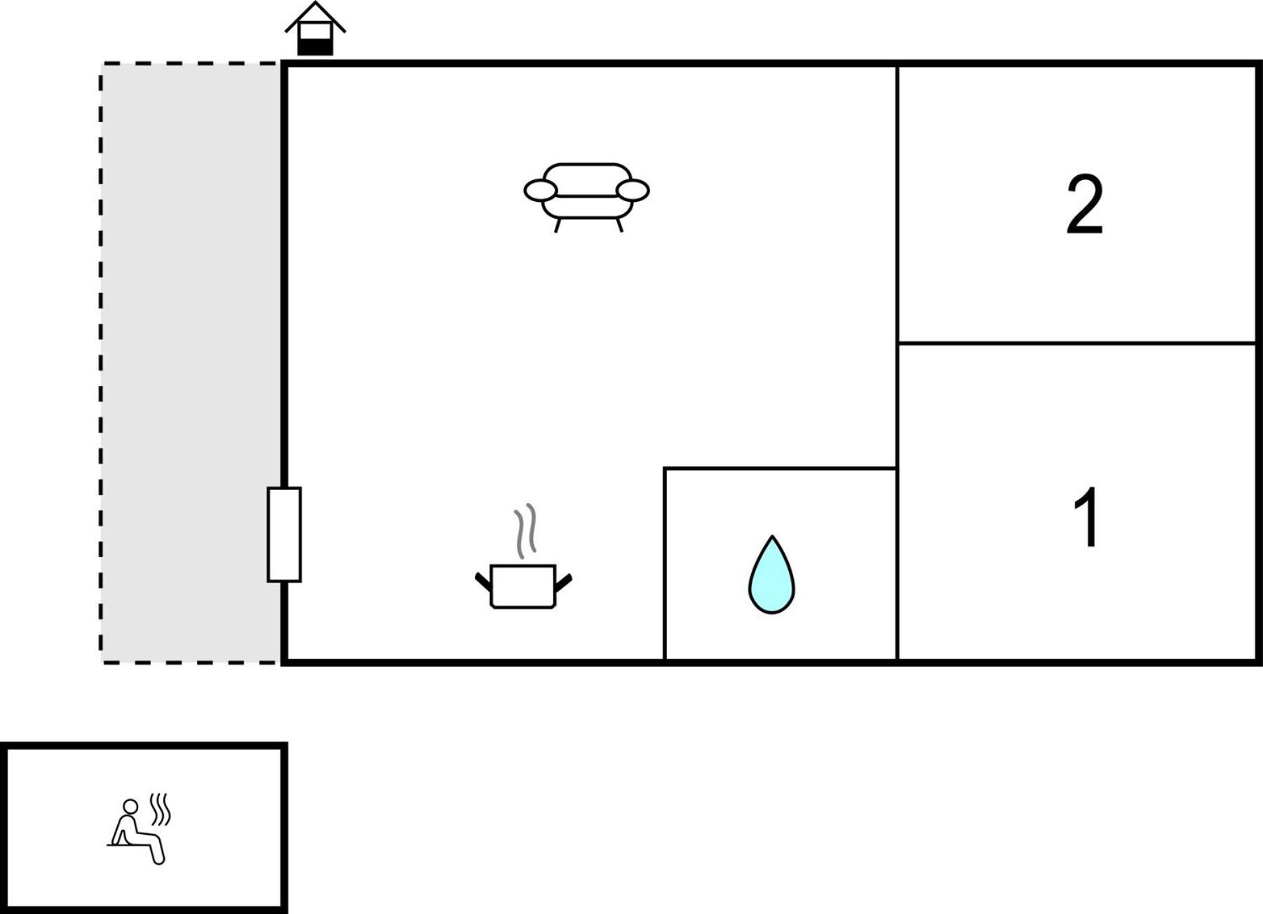 Cozy Home In Zerpenschleuse With Sauna Екстериор снимка